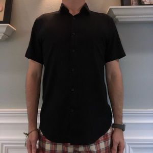 EXPRESS short sleeve black shirt